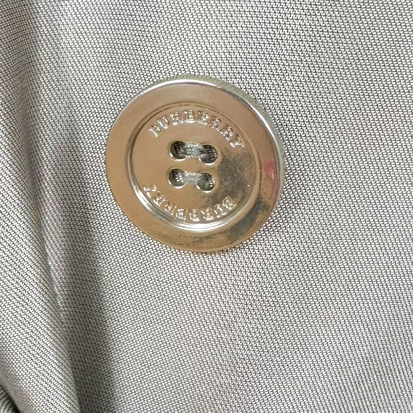 Burberry London Beige Silk Trench Coat