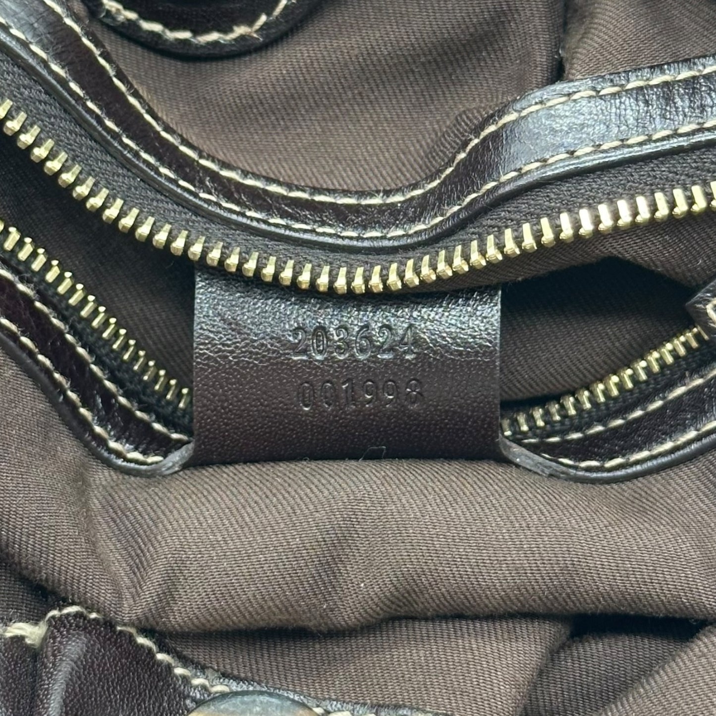 Gucci F/W 2008 Studded Monogram Hobo Bag
