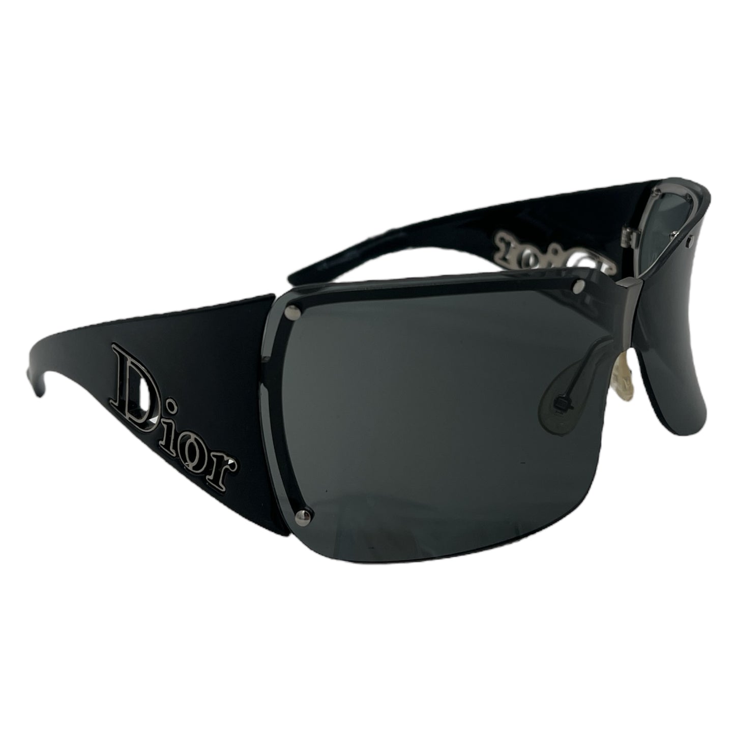 Christian Dior Parabole2 Black Shield Sunglasses