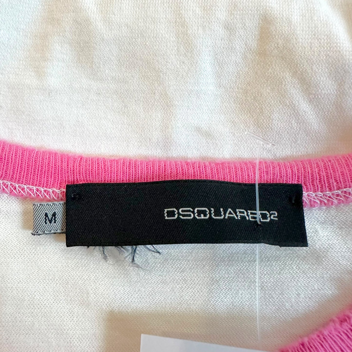 Dsquared2 Rainbow Logo 3/4 Sleeve T-Shirt