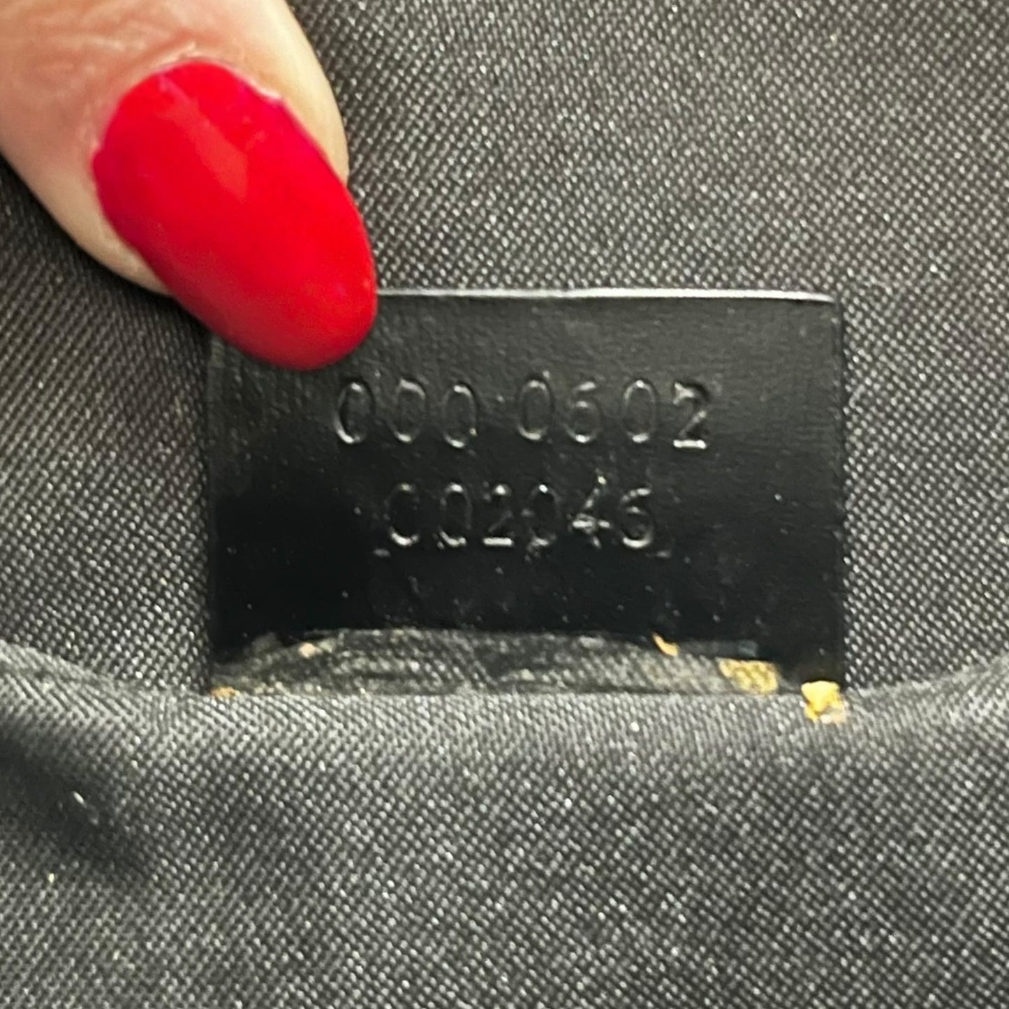 Gucci Black Suede Monogram Shoulder Bag - Outfit Repeater