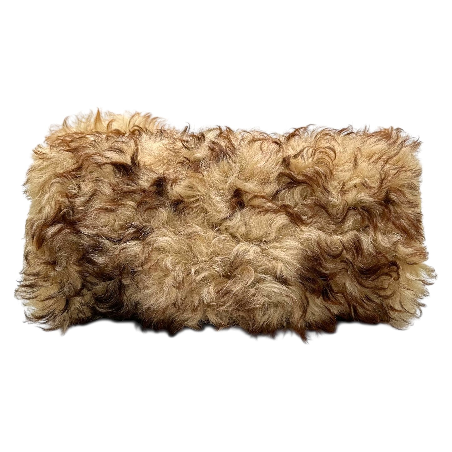 Dolce & Gabbana Sheepskin Fur Shoulder Bag