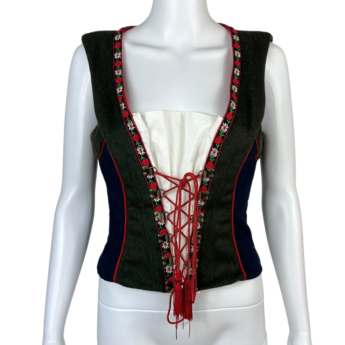 D&G Dolce & Gabbana F/W 2002 Drindl Corset Top