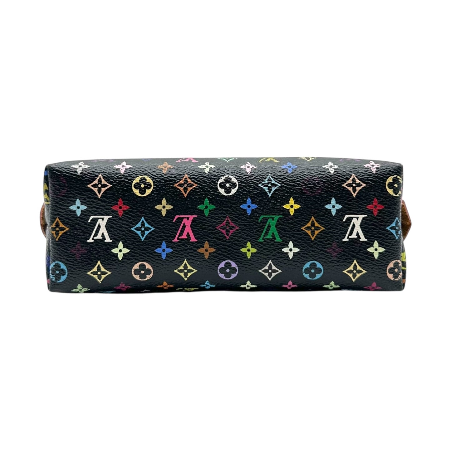 Louis Vuitton Black Multicolor Murakami Cosmetic Bag