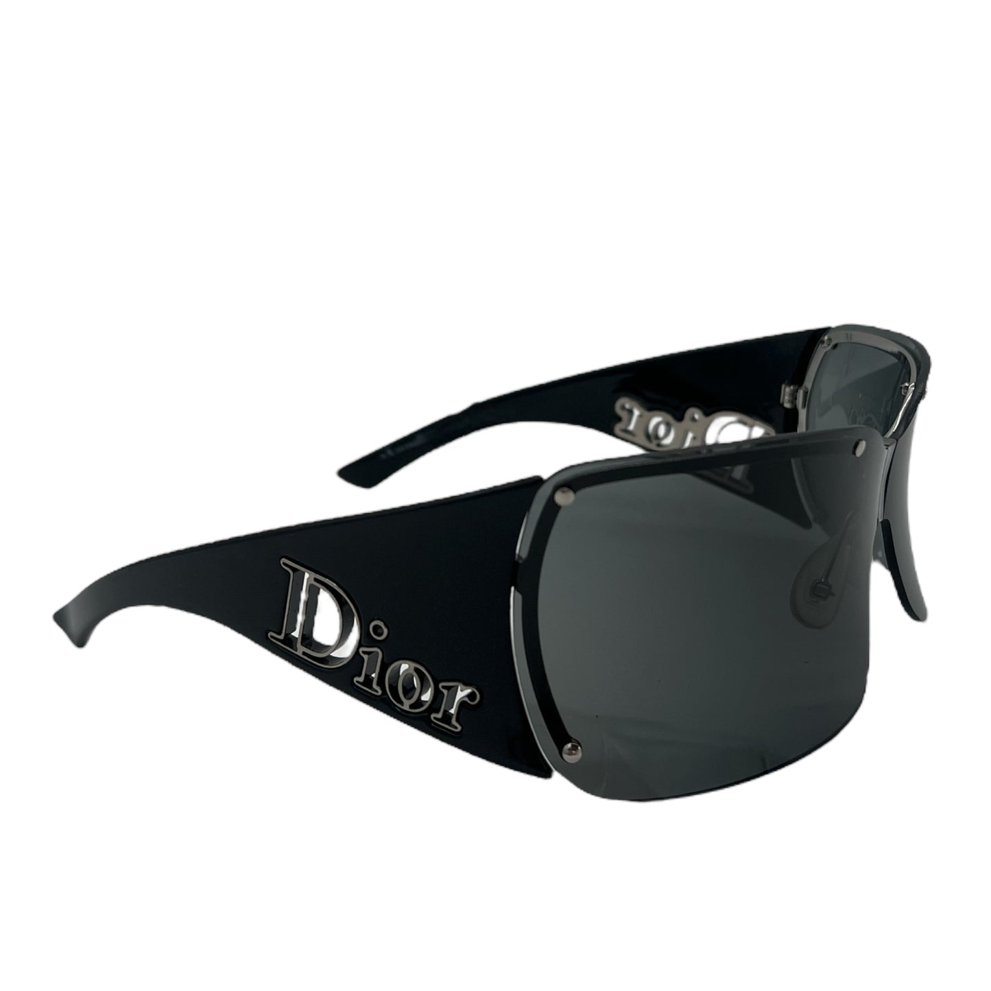 Christian Dior Parabole2 Black Shield Sunglasses