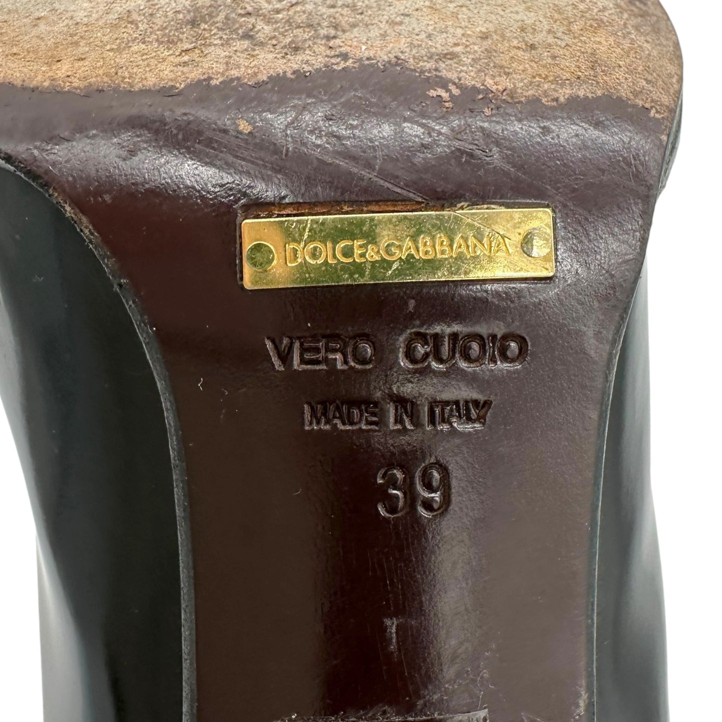 Dolce & Gabbana Patent Leather Pointed Toe Boots - Outfit Repeater