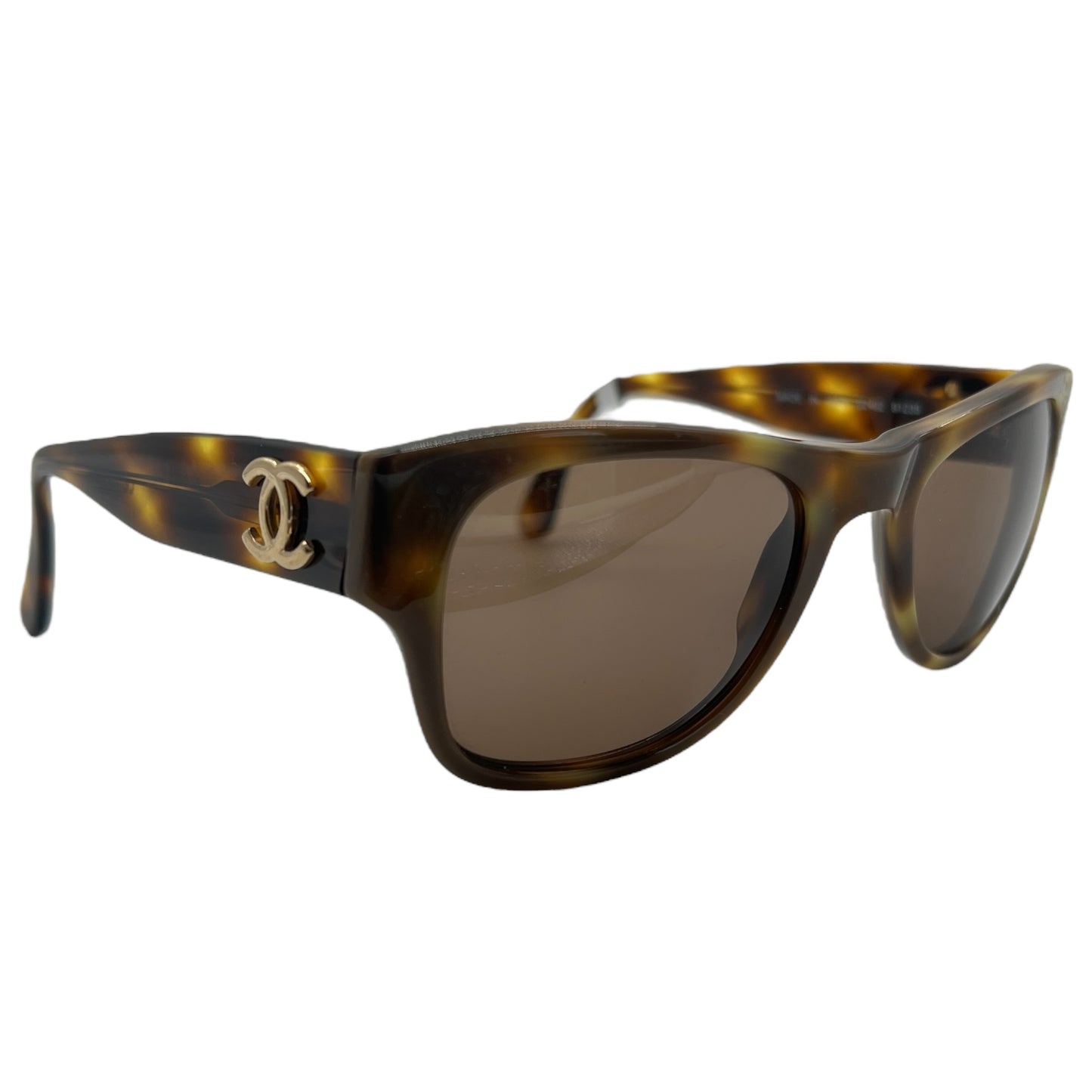 Chanel 02462 Tortoise Wayfarer Sunglasses