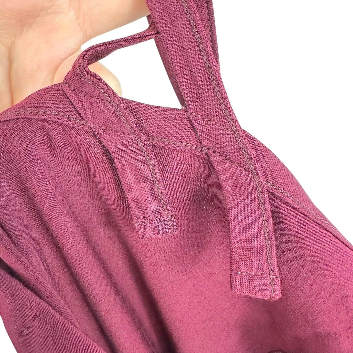 Jean Paul Gaultier Burgundy Yellow Fresco Print Halterneck Tank