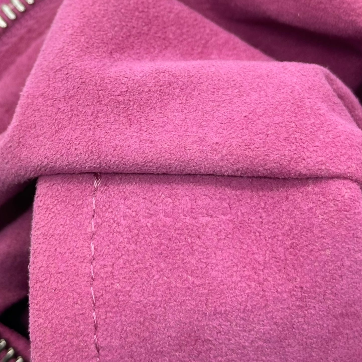 Louis Vuitton Pink Denim Monogram Baggy PM Bag