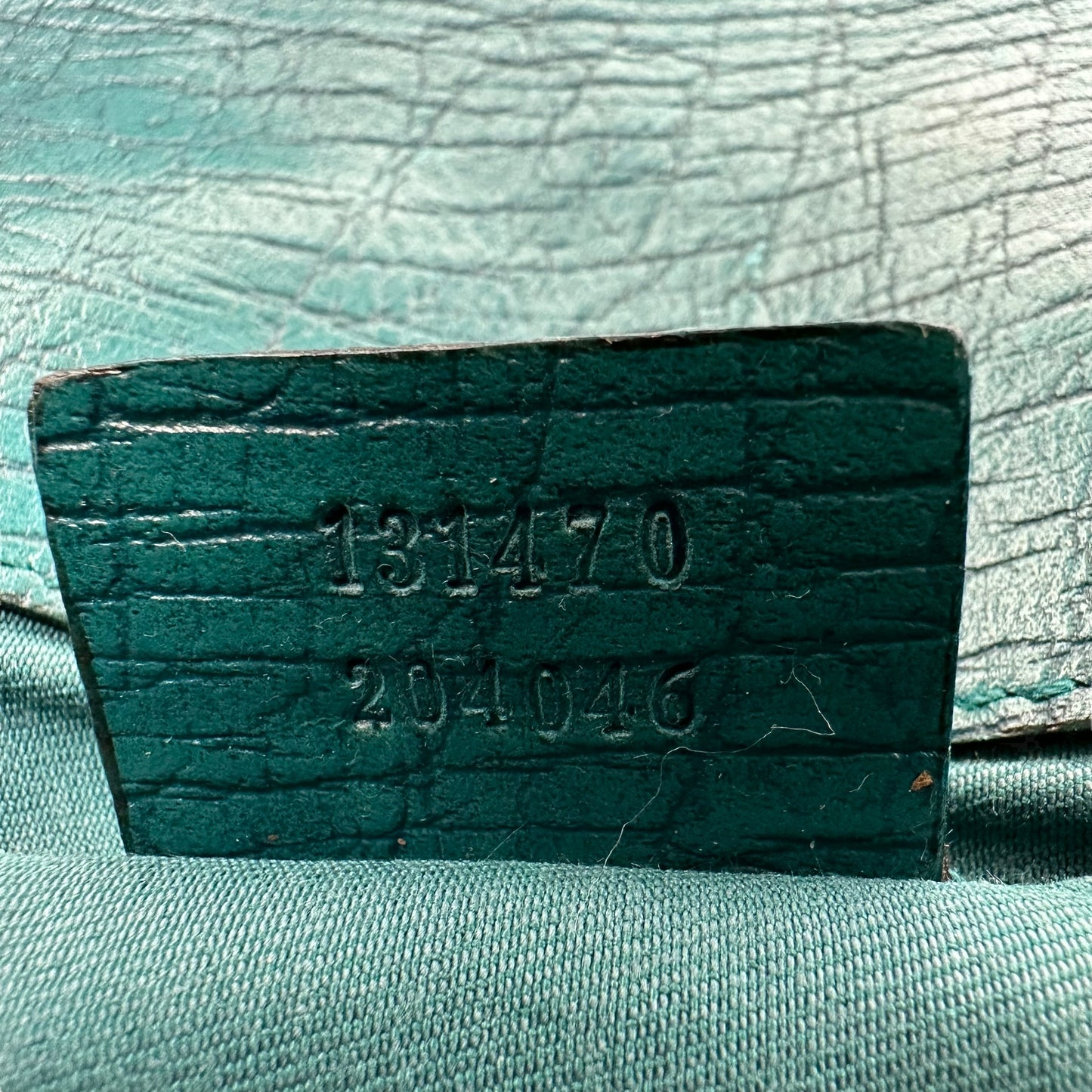 Gucci Blue Monogram Horsebit Clutch Bag - Outfit Repeater