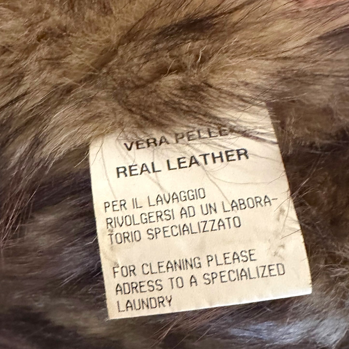 Dolce & Gabbana Tan Suede and Fur Lined Jacket