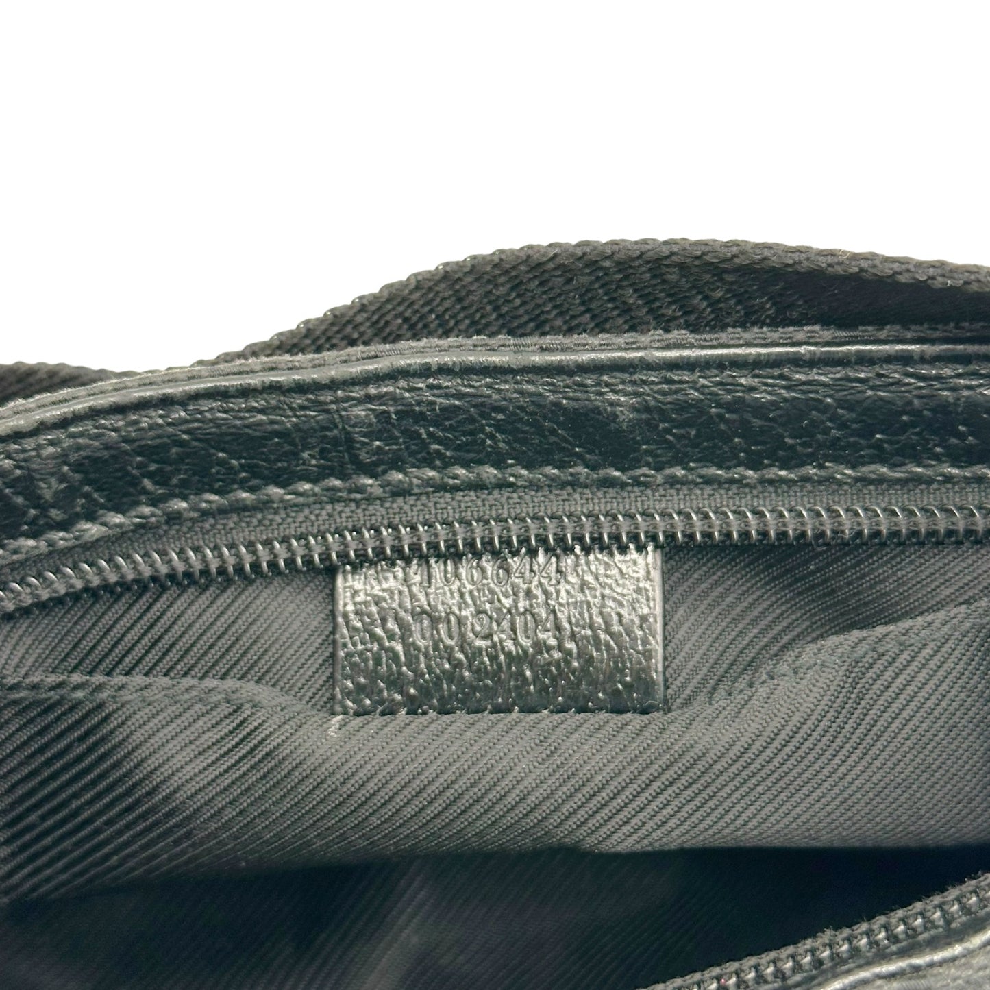 Gucci Mini Pochette Bag Black Monogram Canvas