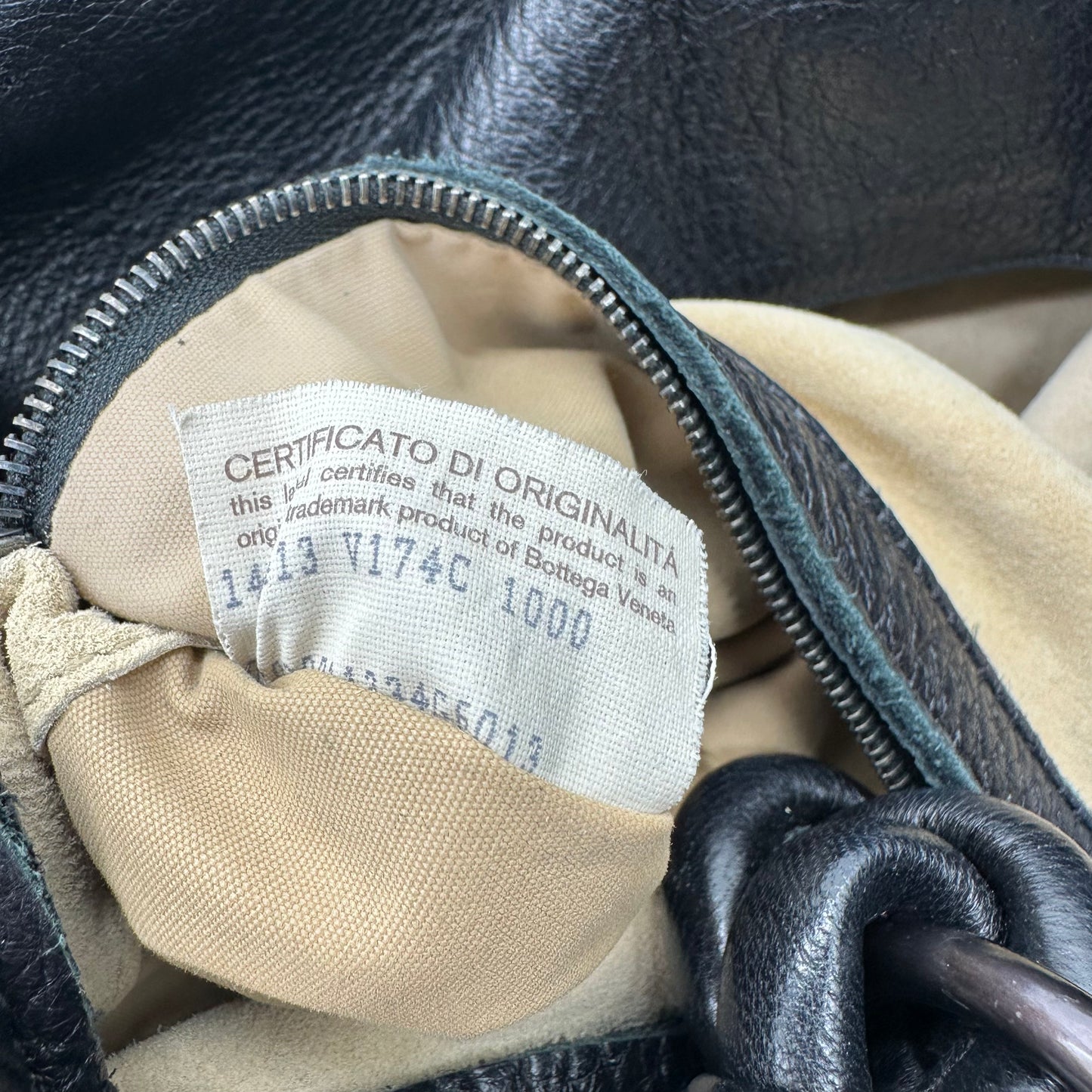 Bottega Veneta Black Leather Intrecciato Cargo Pocket Shoulder Bag - Outfit Repeater