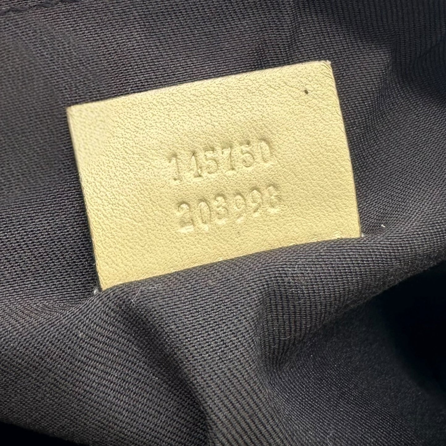 Gucci Tan Monogram Leather Trim Abby Shoulder Pochette - Outfit Repeater