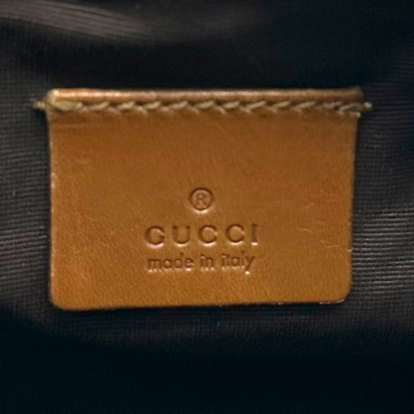 Gucci Tan Monogram Small Pochette Shoulder Bag - Outfit Repeater