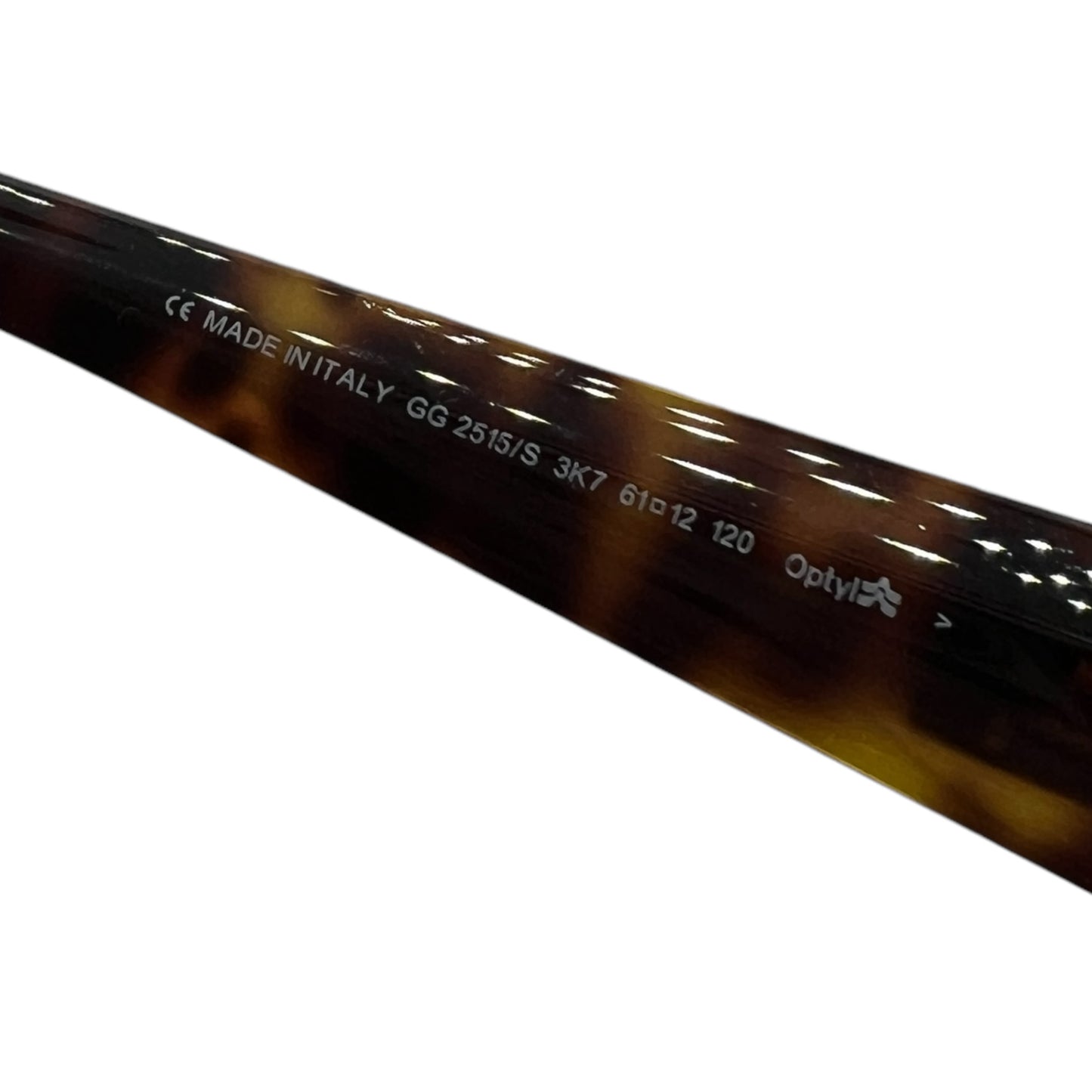 Gucci 90's Tortoise Brown Rectangle Sunglasses 2515/S - Outfit Repeater