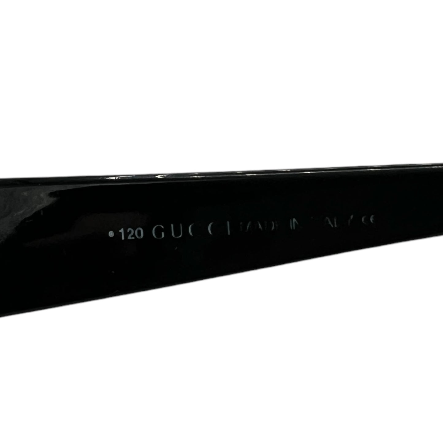 Gucci 90's Black Oval Sunglasses 2456/S - Outfit Repeater