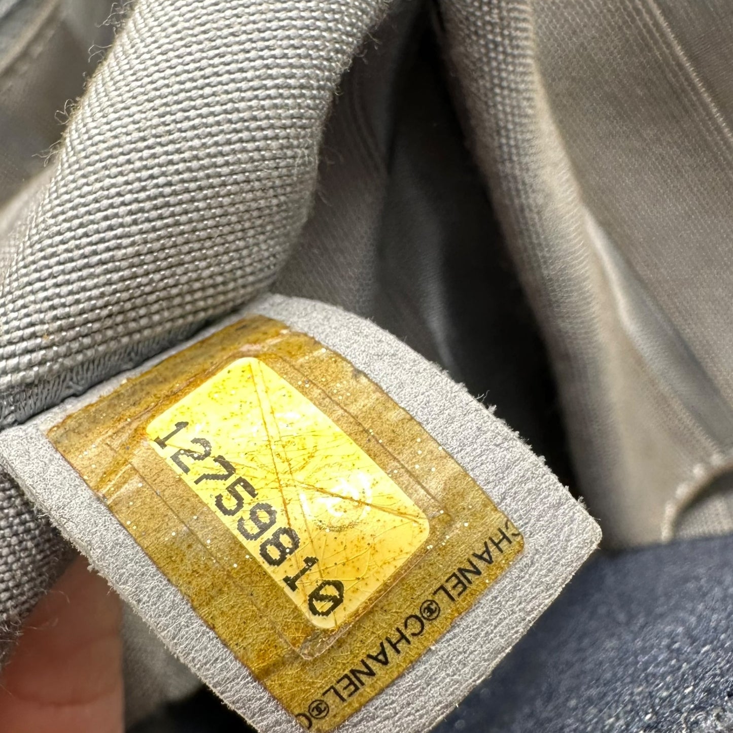 Chanel Denim Patchwork Logo Shoulder Bag - Outfit Repeater