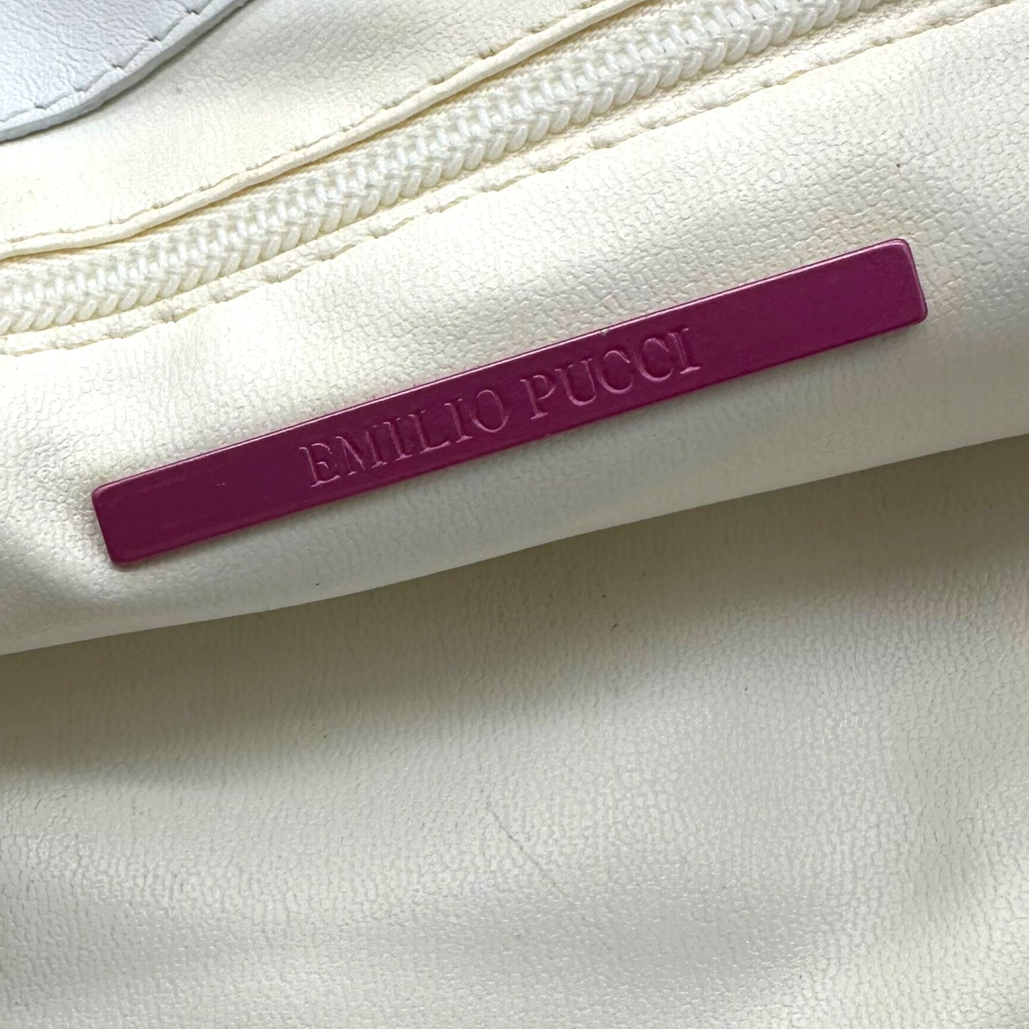 Emilio Pucci Pink Multicolor Printed Terry Tote Bag - Outfit Repeater