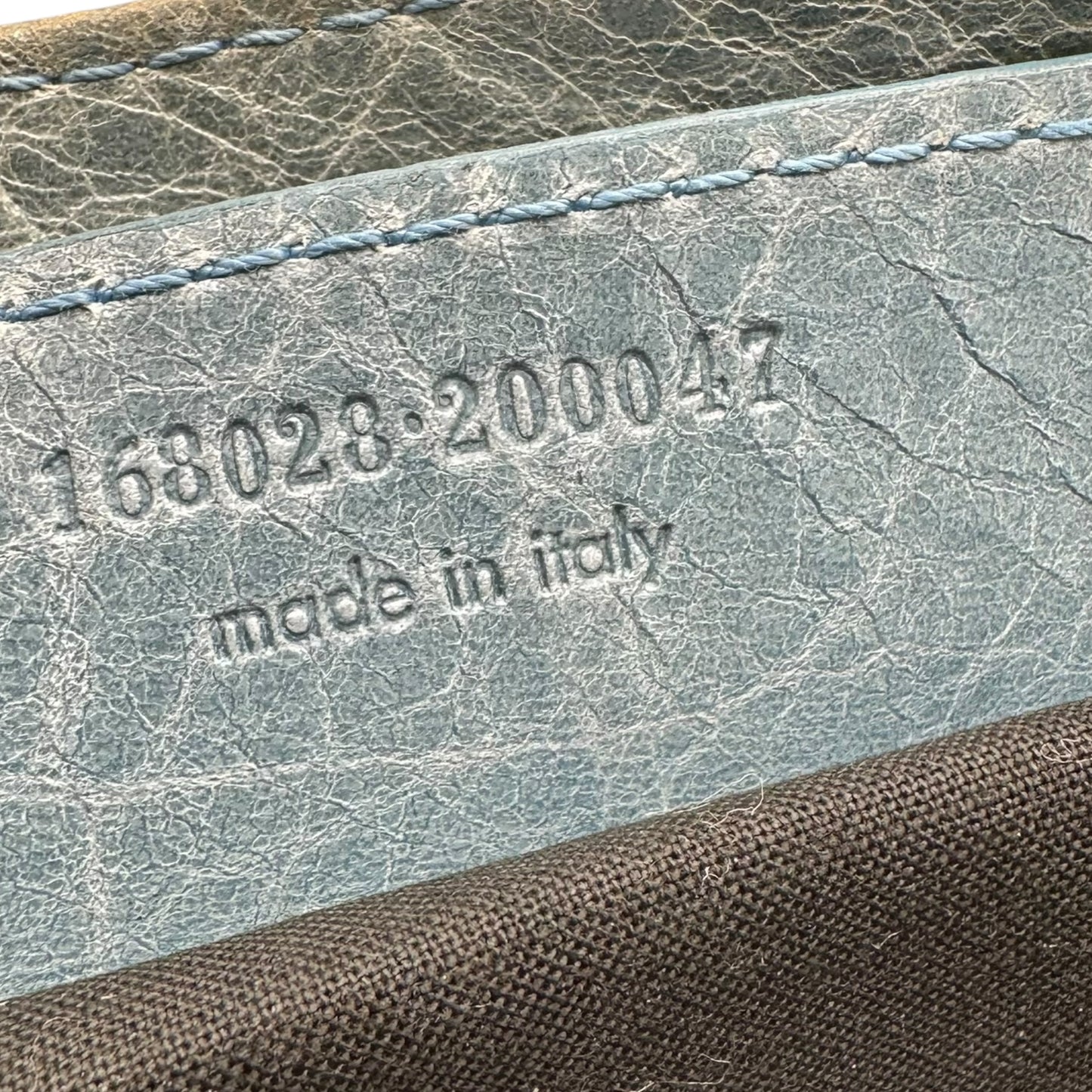 Balenciaga Light Blue City Bag - Outfit Repeater