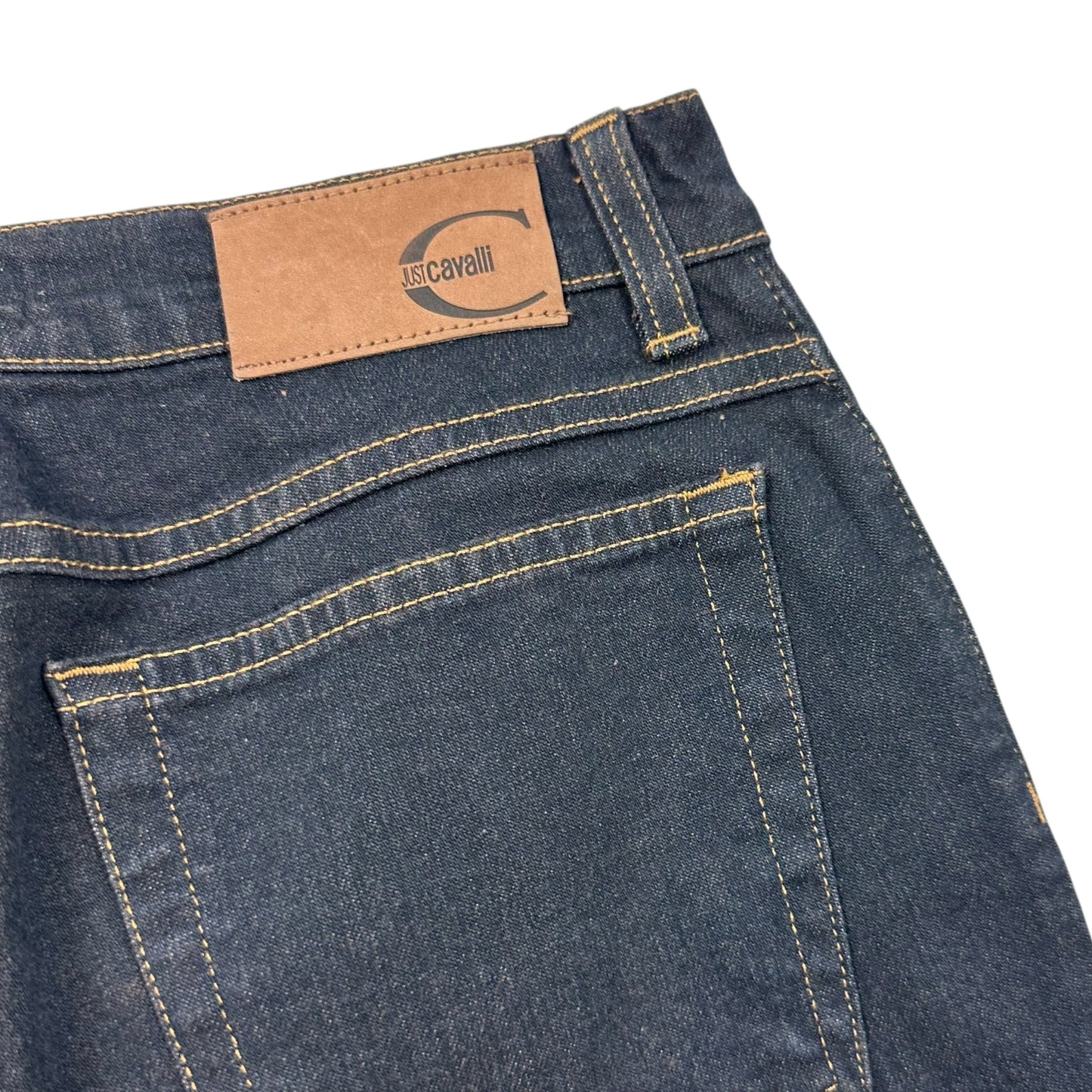 Just Cavalli Roberto Cavalli Red Tiger Embroidered Jeans - Outfit Repeater