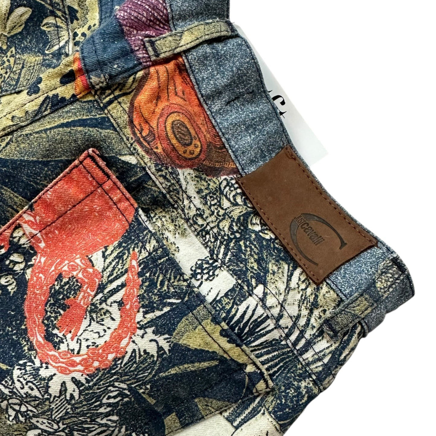 Just Cavalli by Roberto Cavalli Floral & Butterfly Printed Jeans - Outfit Repeater