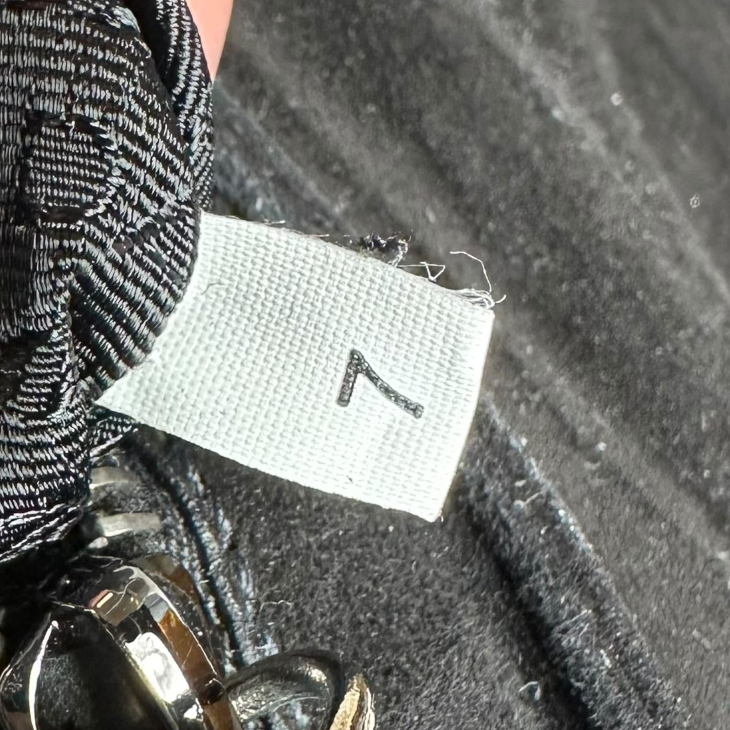 Prada Black Suede Buckled Mini Shoulder Bag - Outfit Repeater