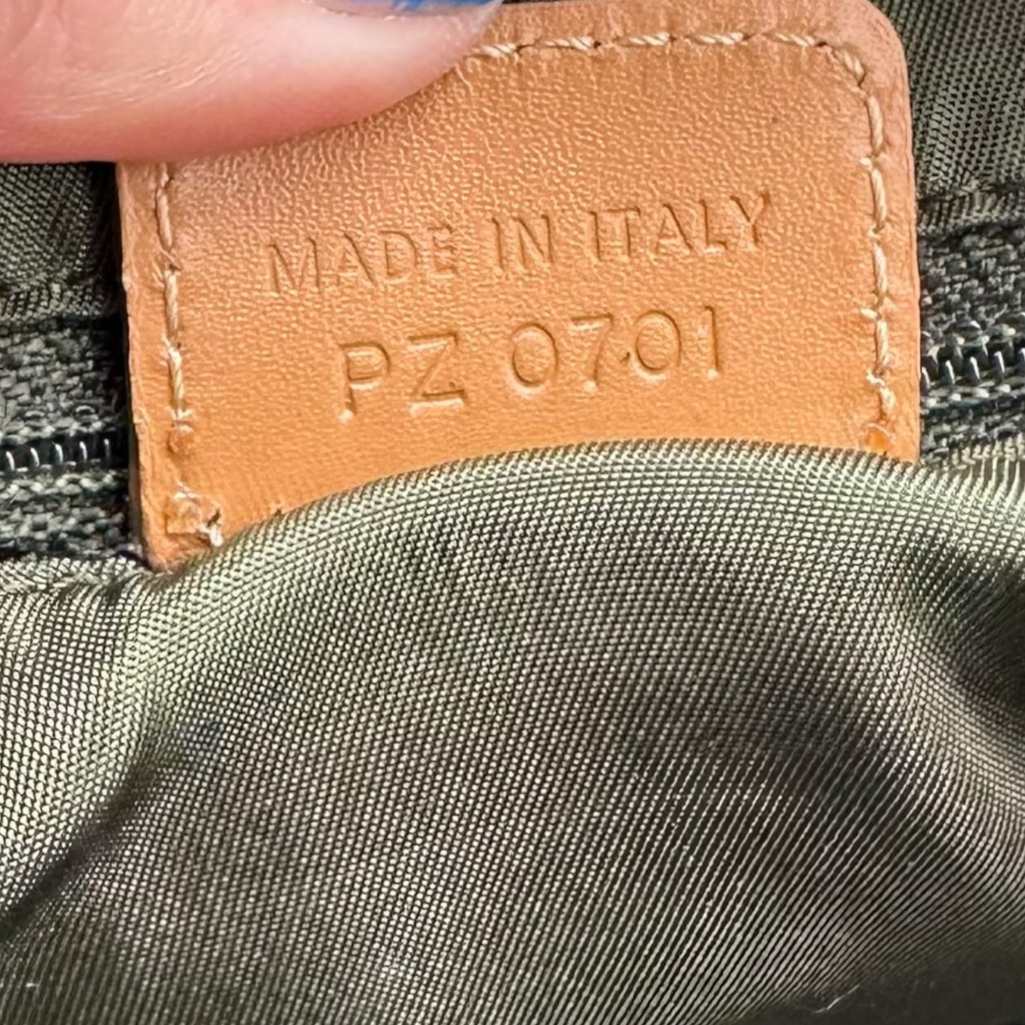 Christian Dior Green Trotter Monogram Small Double Saddle Bag - Outfit Repeater