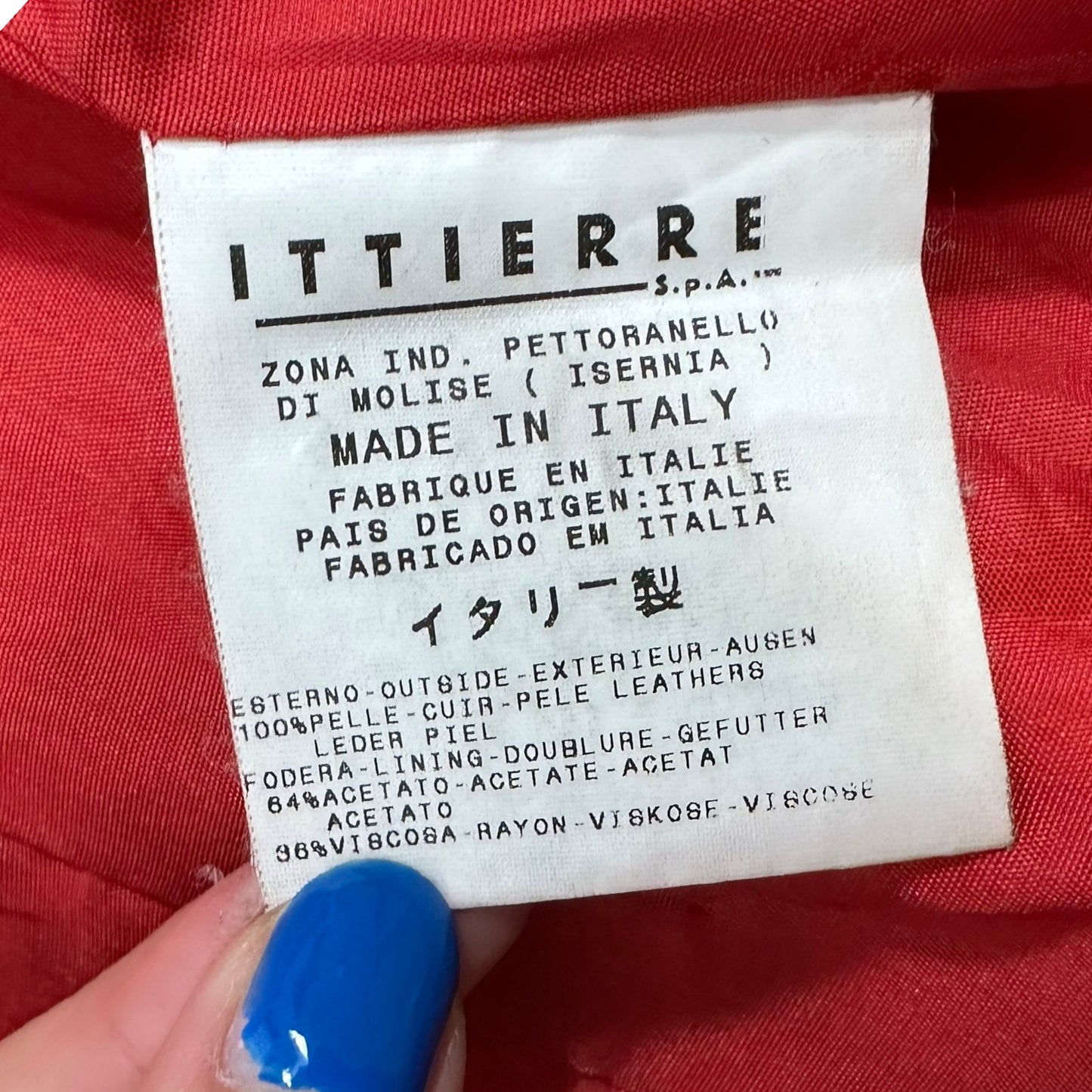 D&G Dolce & Gabbana Red Leather & Fur Jacket - Outfit Repeater