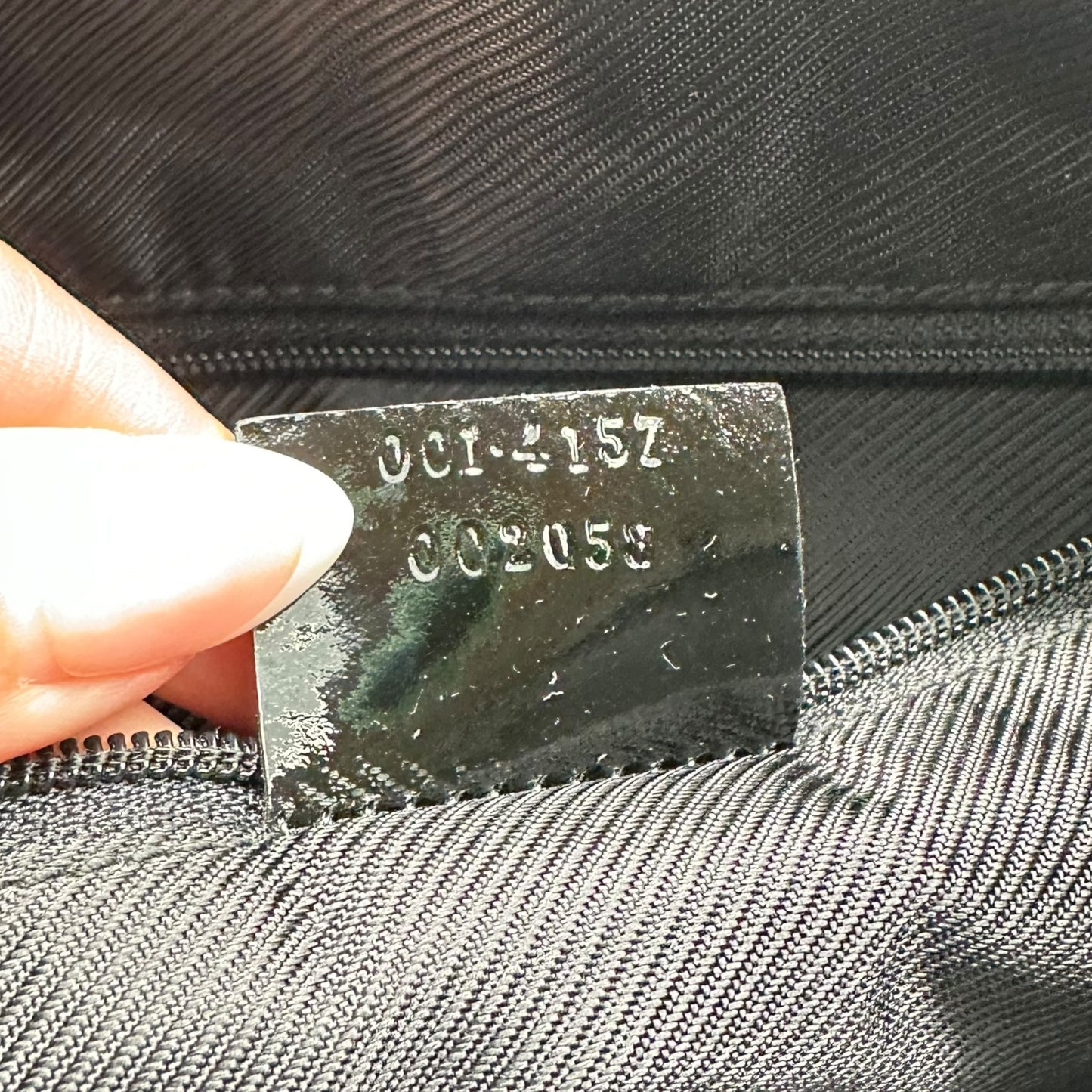 Gucci Gray Canvas Monogram Crescent Shoulder Bag - Outfit Repeater