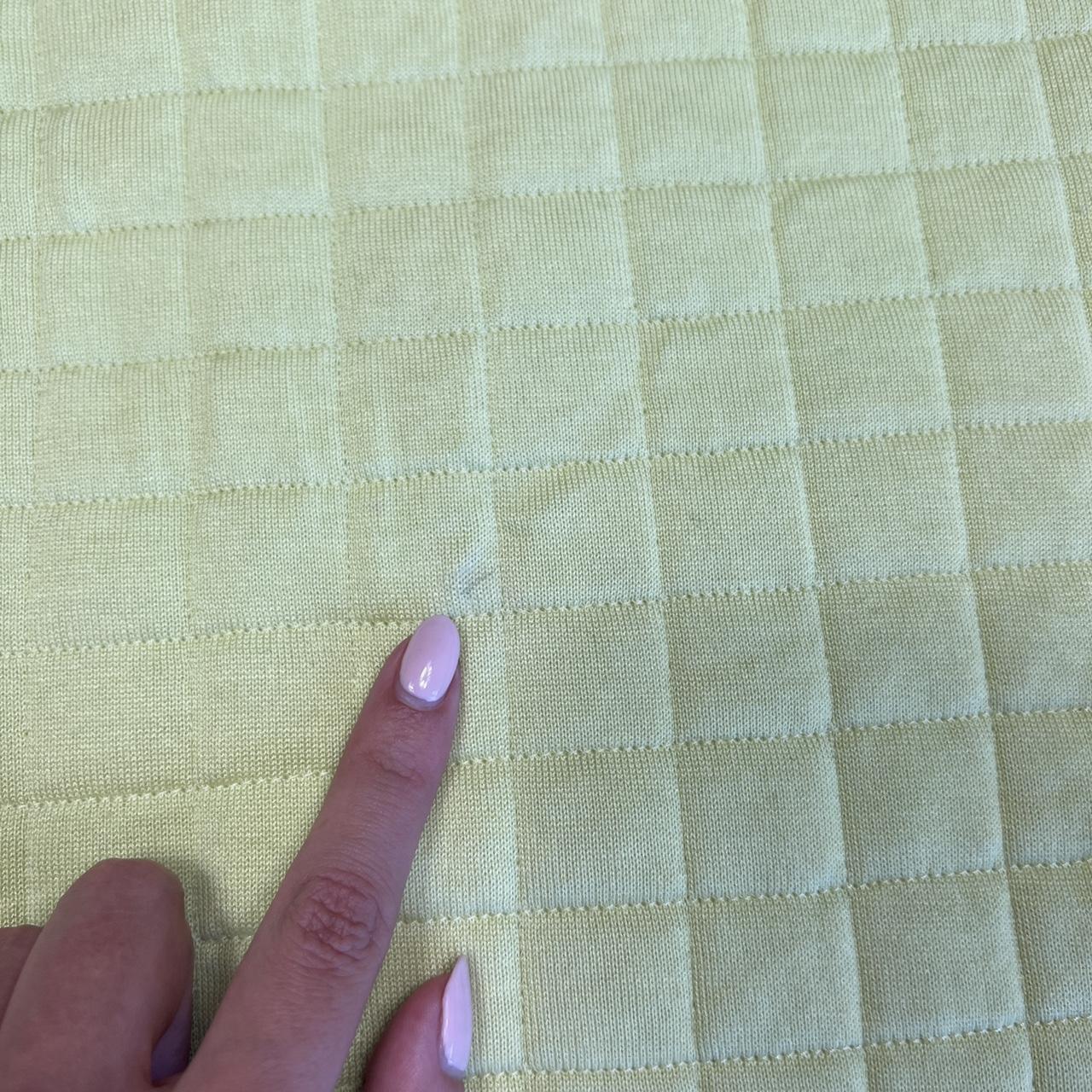 Chanel Identification By Karl Lagerfeld Transitional 2000 Light Green Quilted Crop Tank - Outfit Repeater