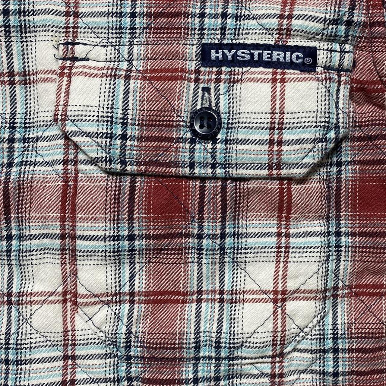 Hysterics by Hysteric Glamour Quilted Plaid Overcoat Lined Flannel - Outfit Repeater