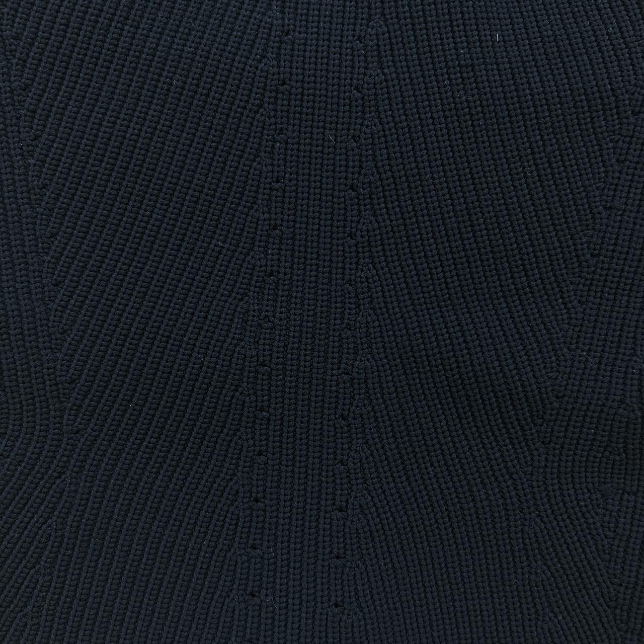 Vivienne Tam Black Knit Tube Top Strapless Bustier