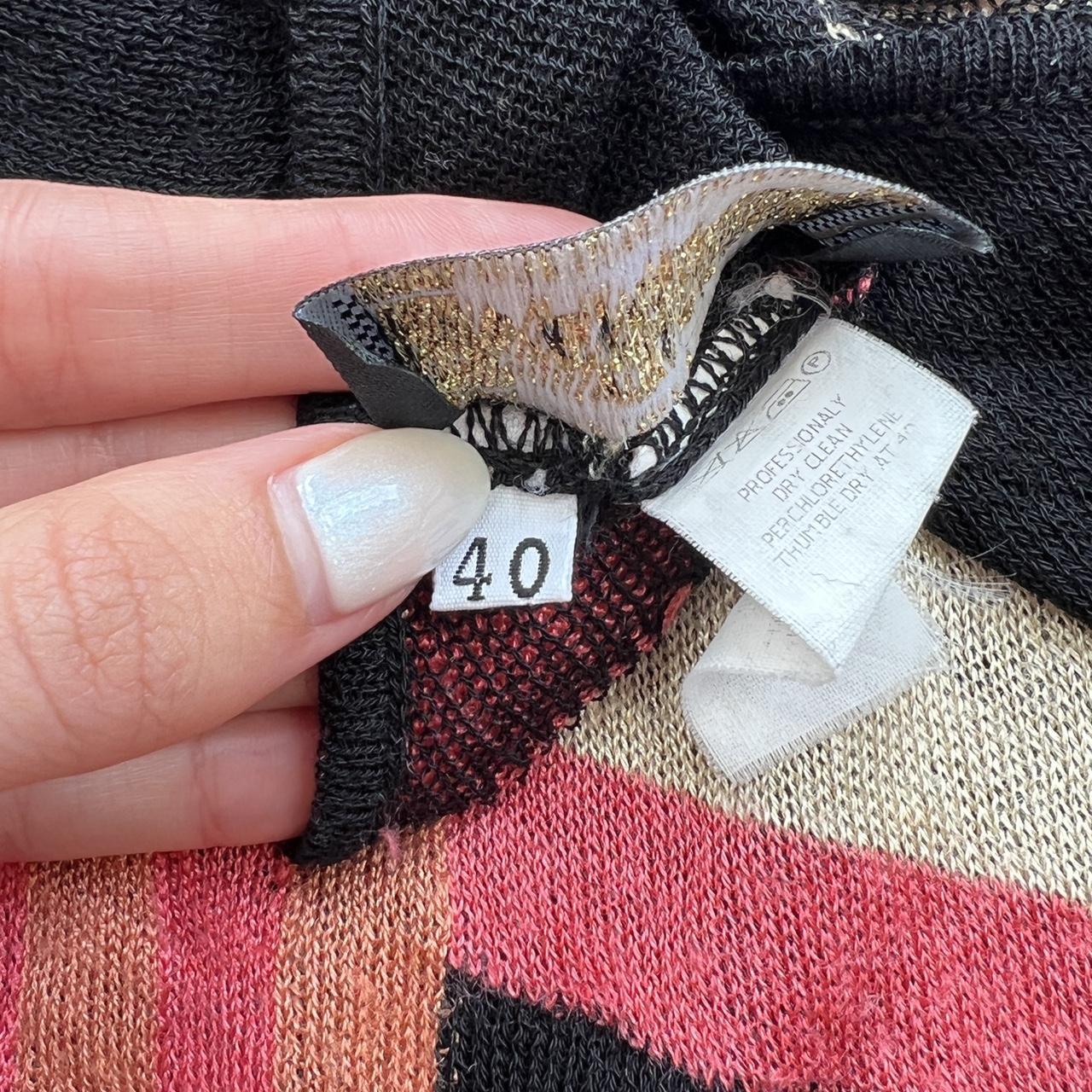 Gianni Versace One Shoulder Printed Sweater - Outfit Repeater