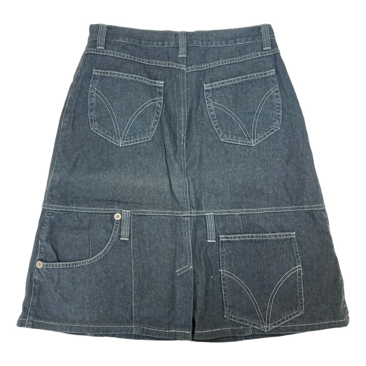 Dolce & Gabbana Denim Cargo Pocket Midi Skirt - Outfit Repeater