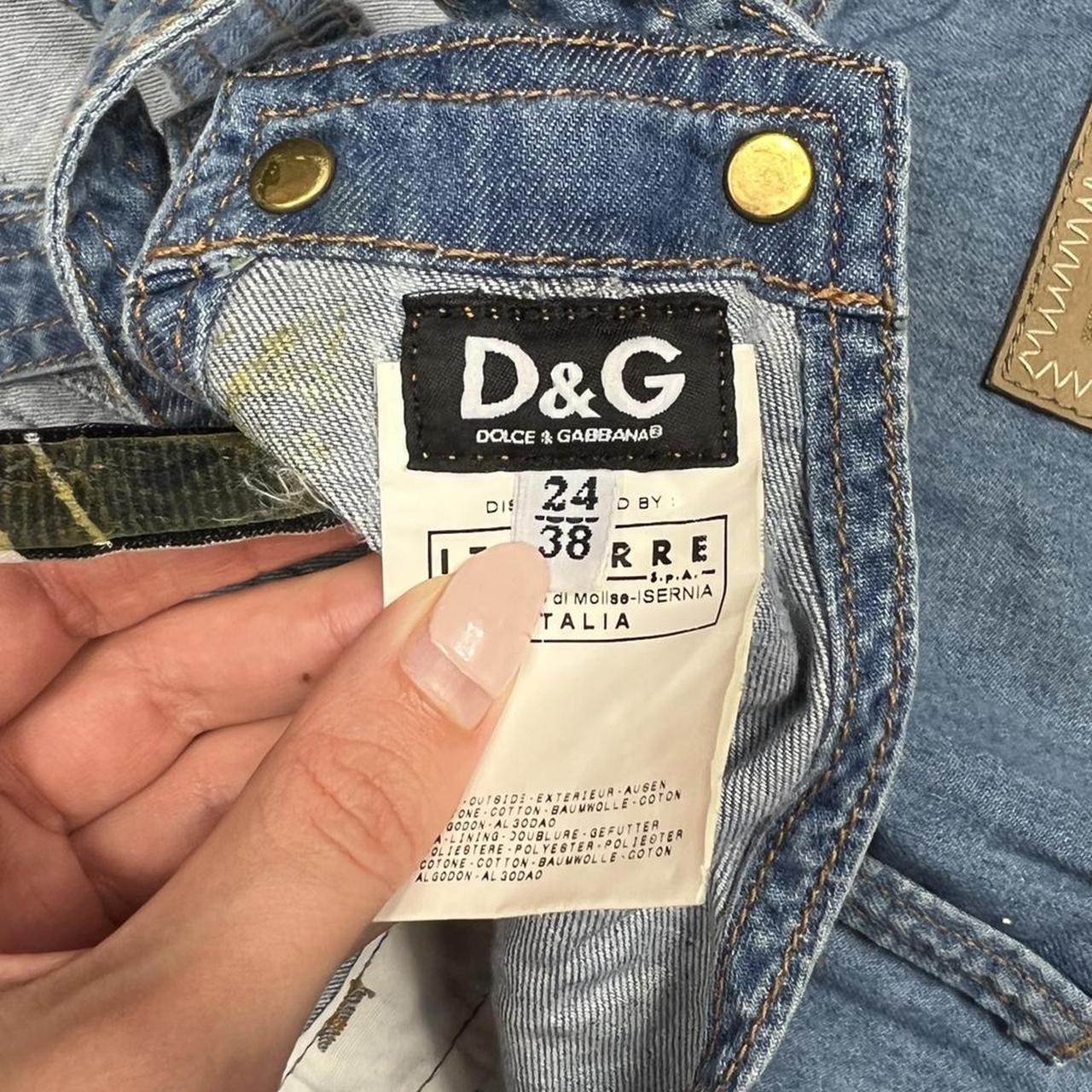 Dolce & Gabbana Light Wash Denim Short Overalls