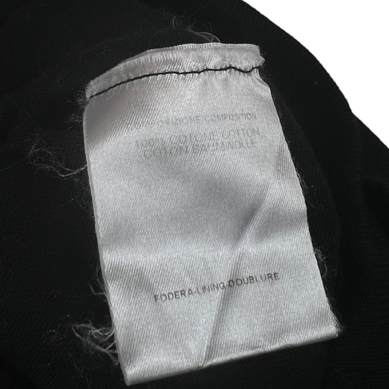 Gucci by Tom Ford S/S 2001 Black Knit Wrap Top