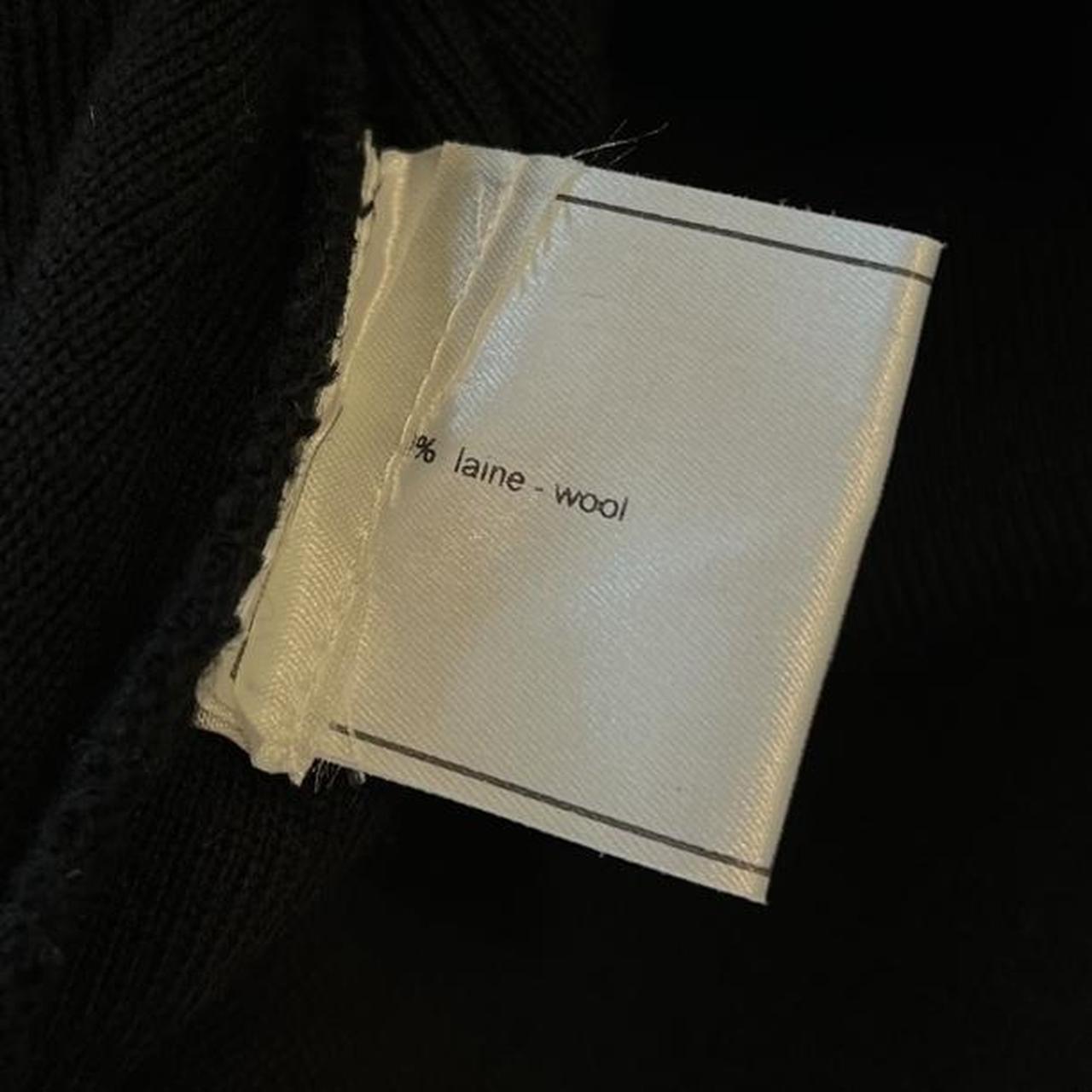 Chanel Sport Line Black Wool Sweater with Rubber CC Logo Patch - Outfit Repeater