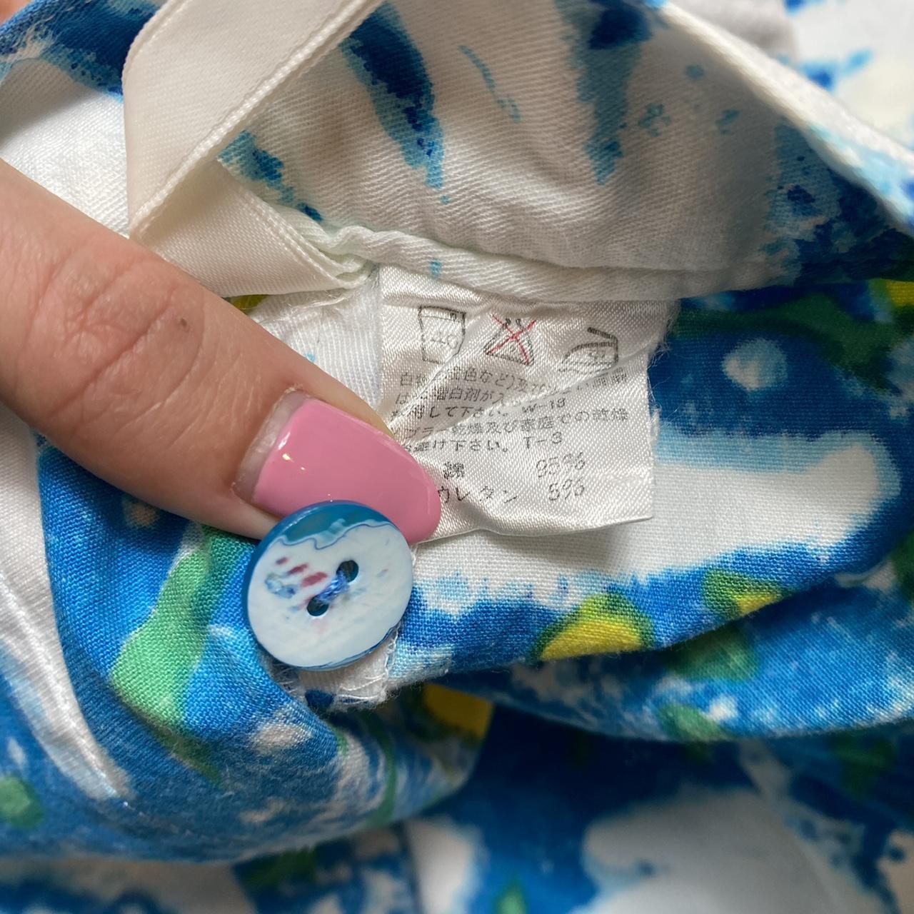 Issey Miyake Sport Splatter Patterned High Waisted Pants - Outfit Repeater