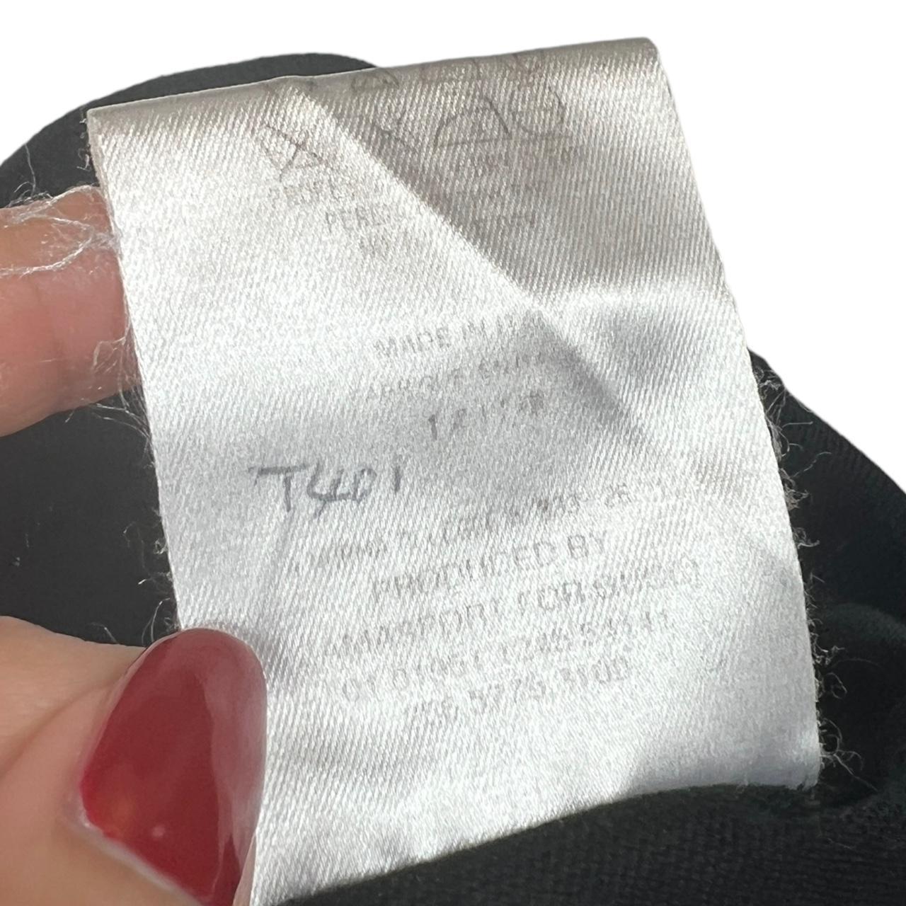 Gucci by Tom Ford S/S 2001 Black Knit Wrap Top