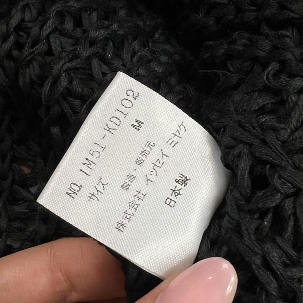 Issey Miyake Black Woven Longline Blazer-Style Jacket / Cardigan - Outfit Repeater