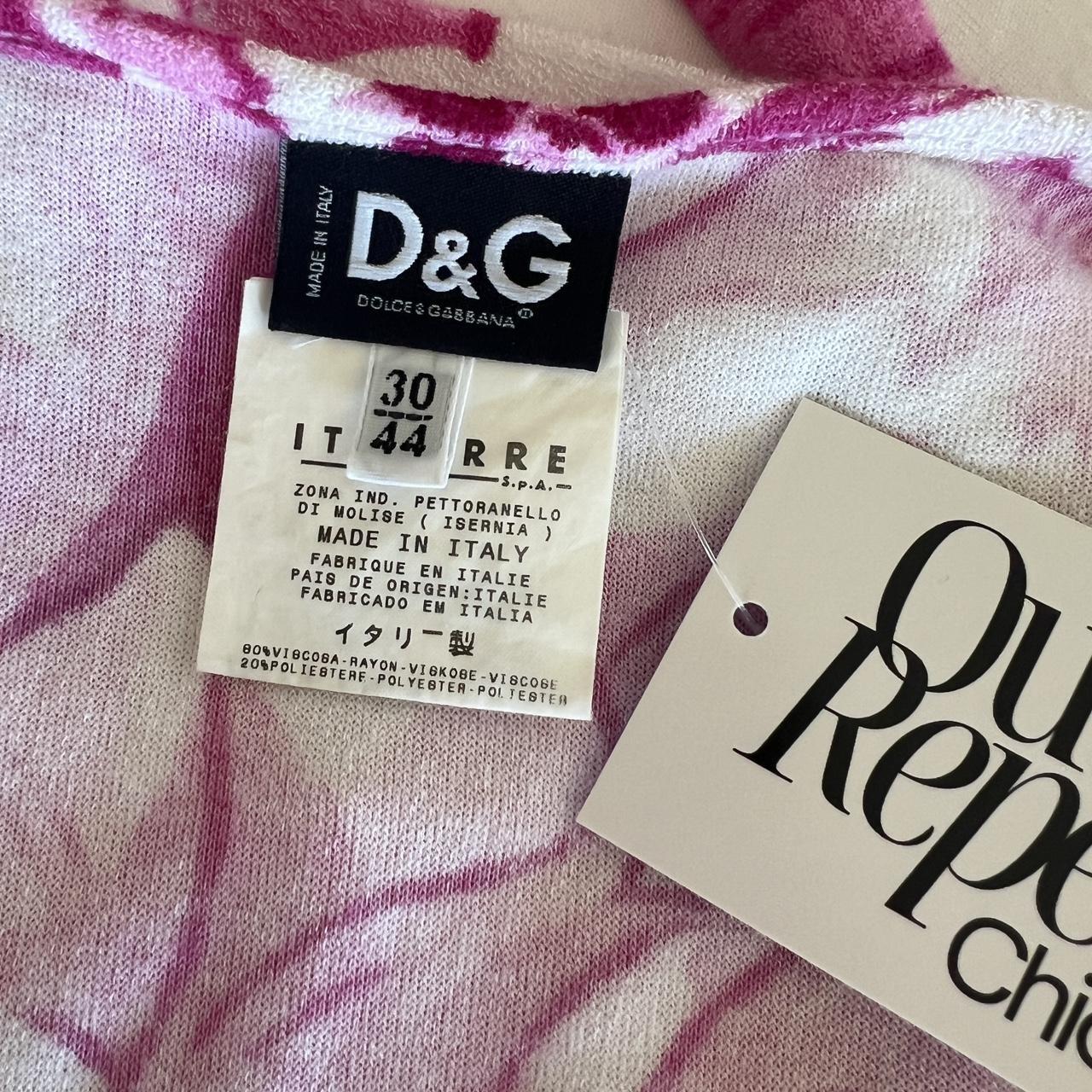 D&G Dolce & Gabbana Floral Print Terry Cloth Halter Top - Outfit Repeater