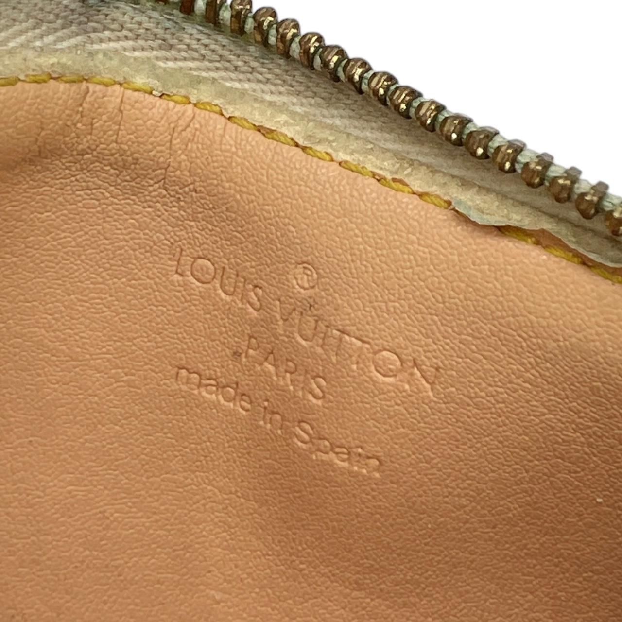 Louis Vuitton Key Pouch White Multicolor Monogram
