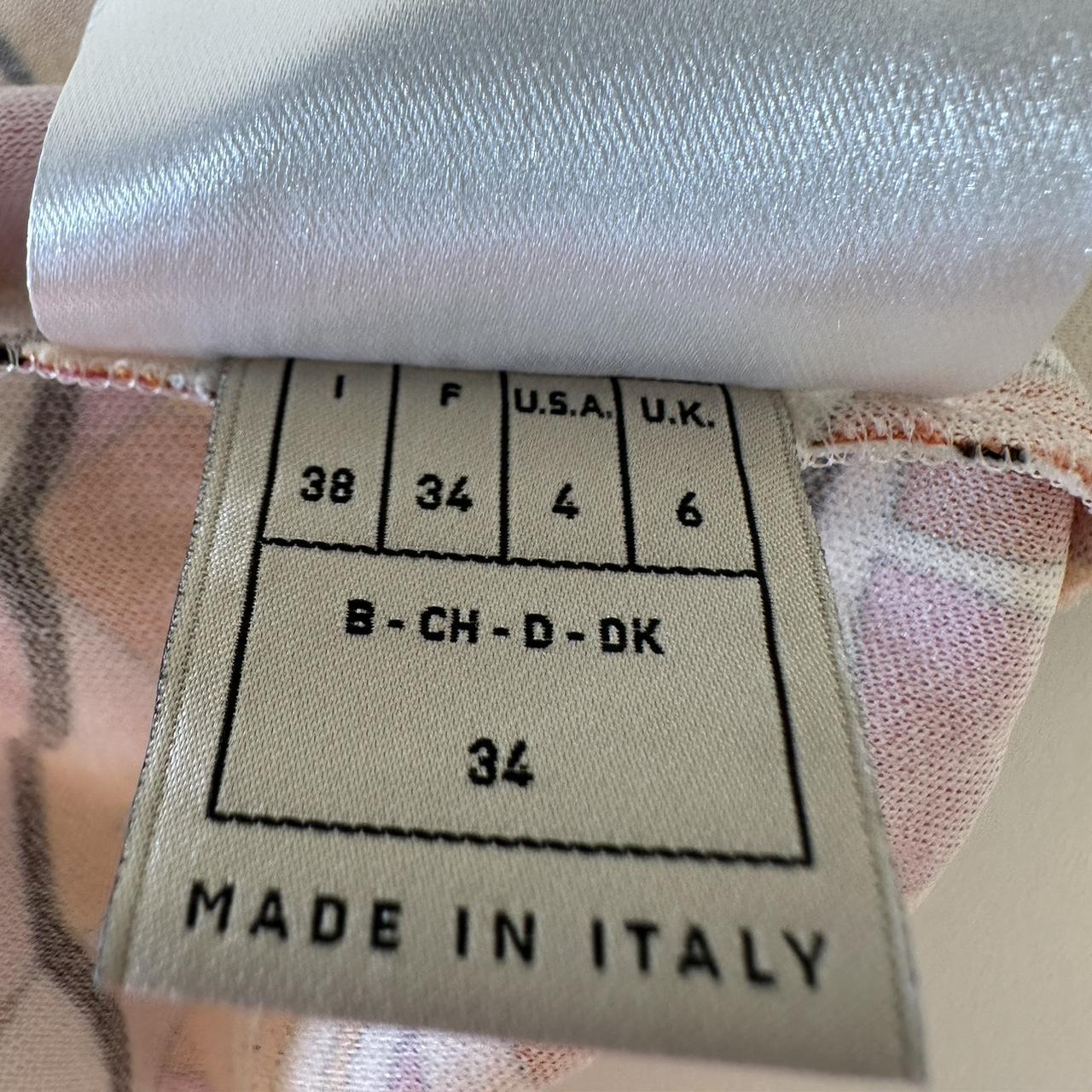 Emilio Pucci Pink & Orange Printed Blouse Top - Outfit Repeater