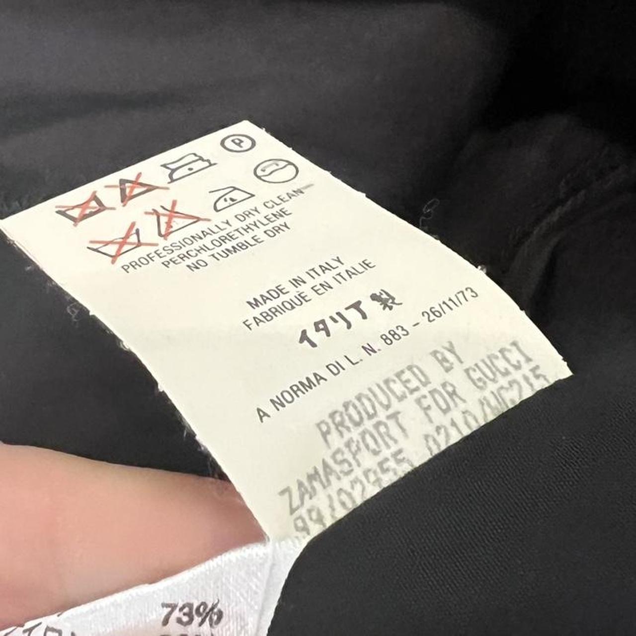 Gucci By Tom Ford 1999 Black Silk Blend Button Up Blouse - Outfit Repeater