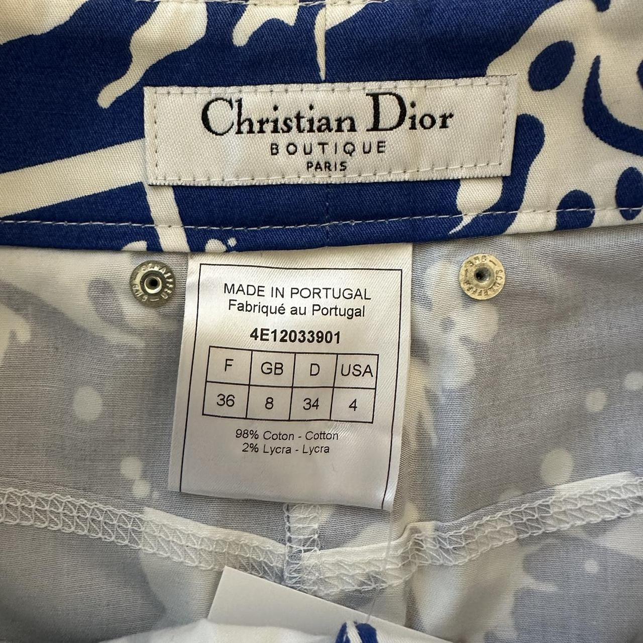 Christian Dior S/S 2004 'Dior Surf Chick' Printed Midi Skirt - Outfit Repeater