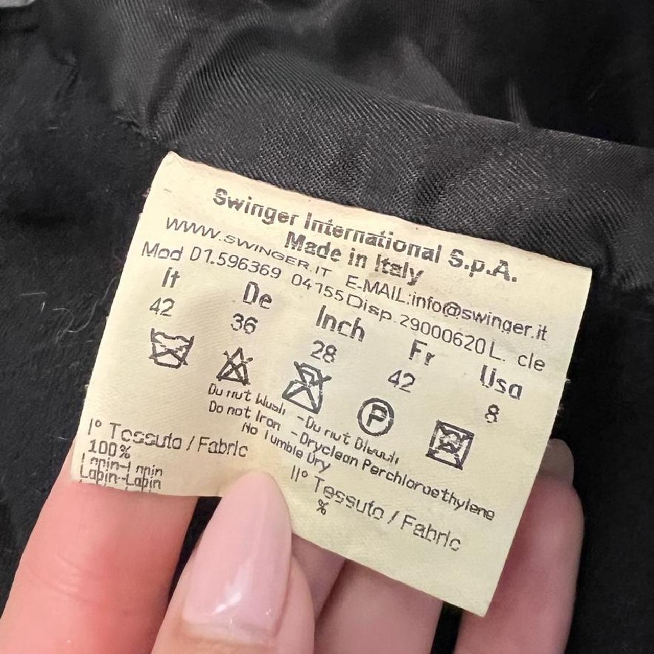 Fendi Jeans Black Rabbit Fur Cropped Knit Vest - Outfit Repeater