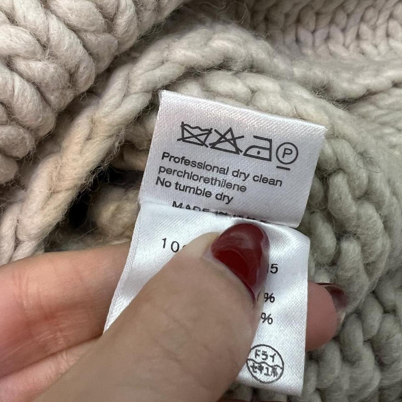 Gucci By Tom Ford Beige Chunky Knit Turtleneck Sweater - Outfit Repeater