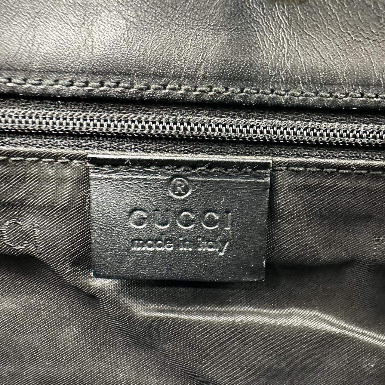 Gucci Black Monogram Mini Jackie Shoulder Bag - Outfit Repeater
