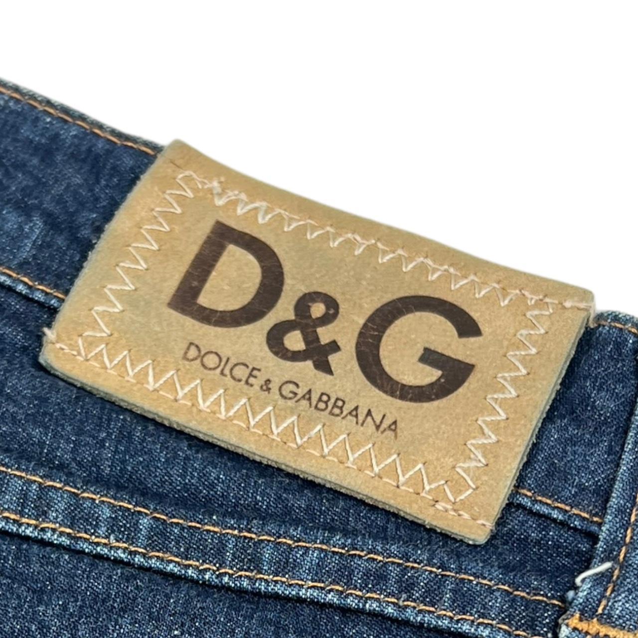 Dolce & Gabbana Super Distressed Denim Capri Pants